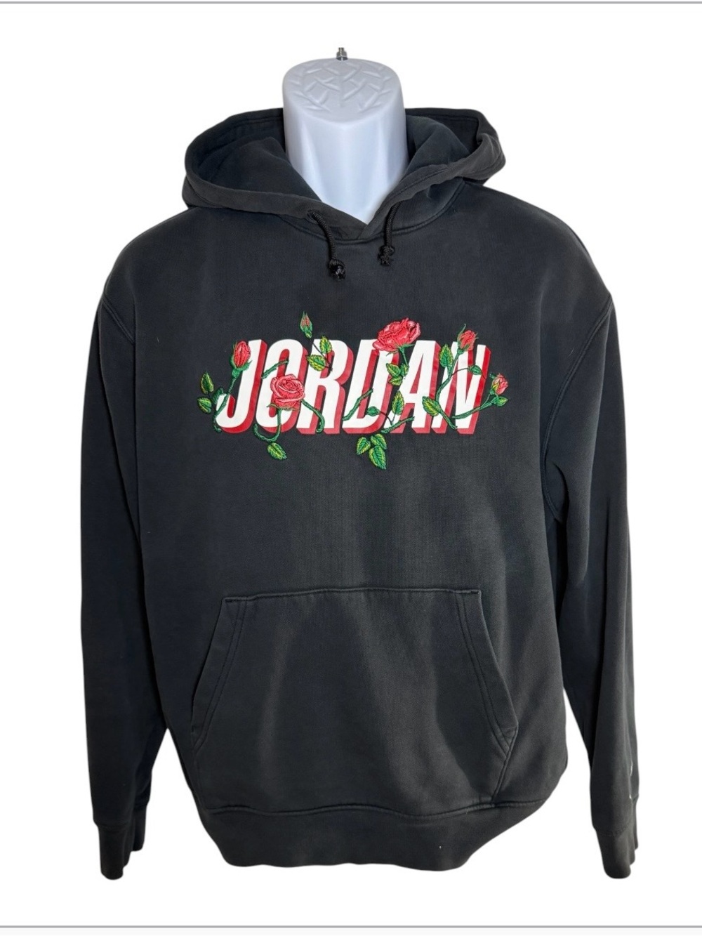 Jordan Rose Floral Hoodie Sorry For Your Loss Tour 23 Portland 1992 S/M